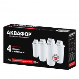 Аквафор А5 комплект из 4 штук