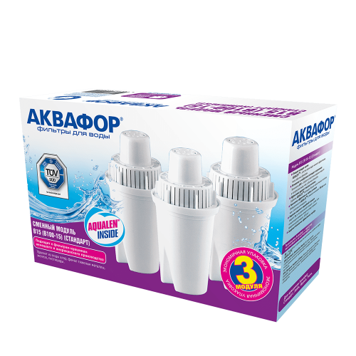 Аквафор В15 (В100-15) Комплект из 3 штук